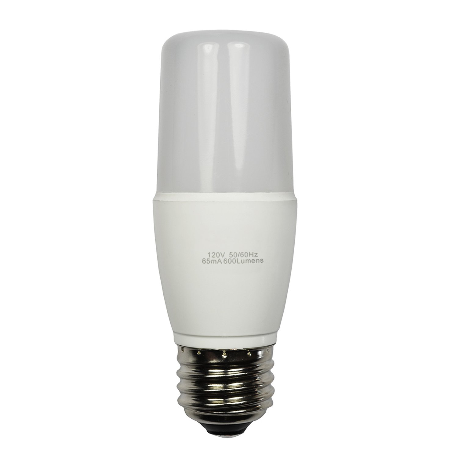 LED-T10E26-8W-3K Warm White T10 Frosted High Lumen Output 3000K - LED-T10E26-8W-3 - Norman Lamps