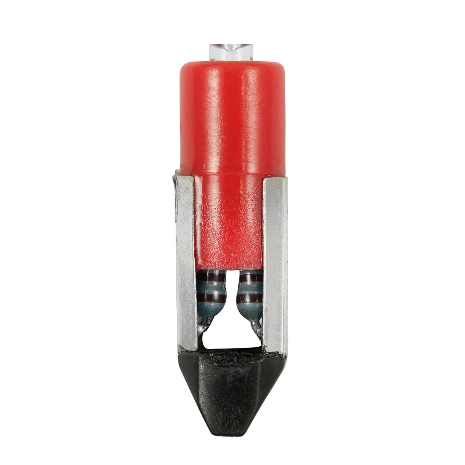 LED48PSBR-ACDC 48v Red, Slide Base #5 - LED48PSBR-ACDC - Norman Lamps