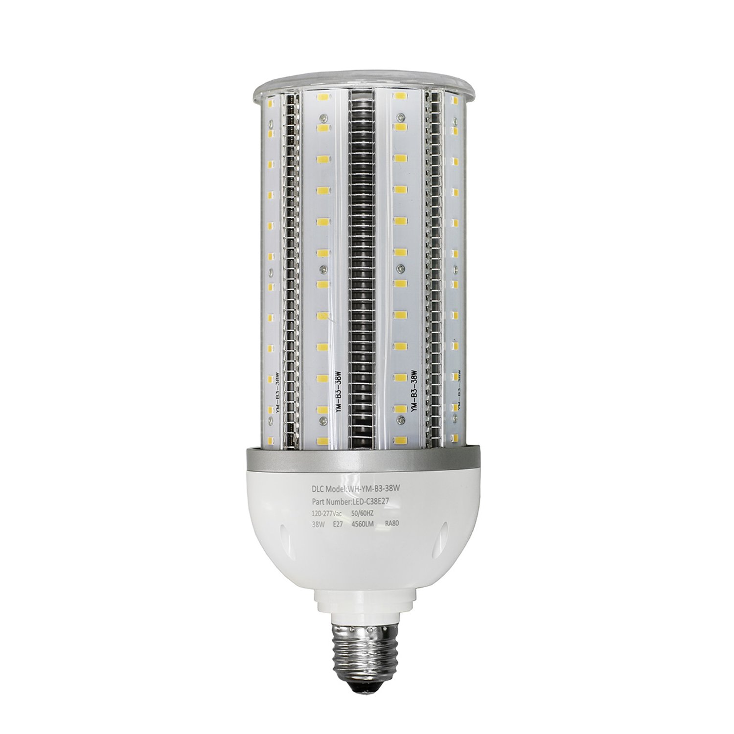 LED-C38W-E27-5K Pure-White 5000K - LED-C38E27-5K - Norman Lamps