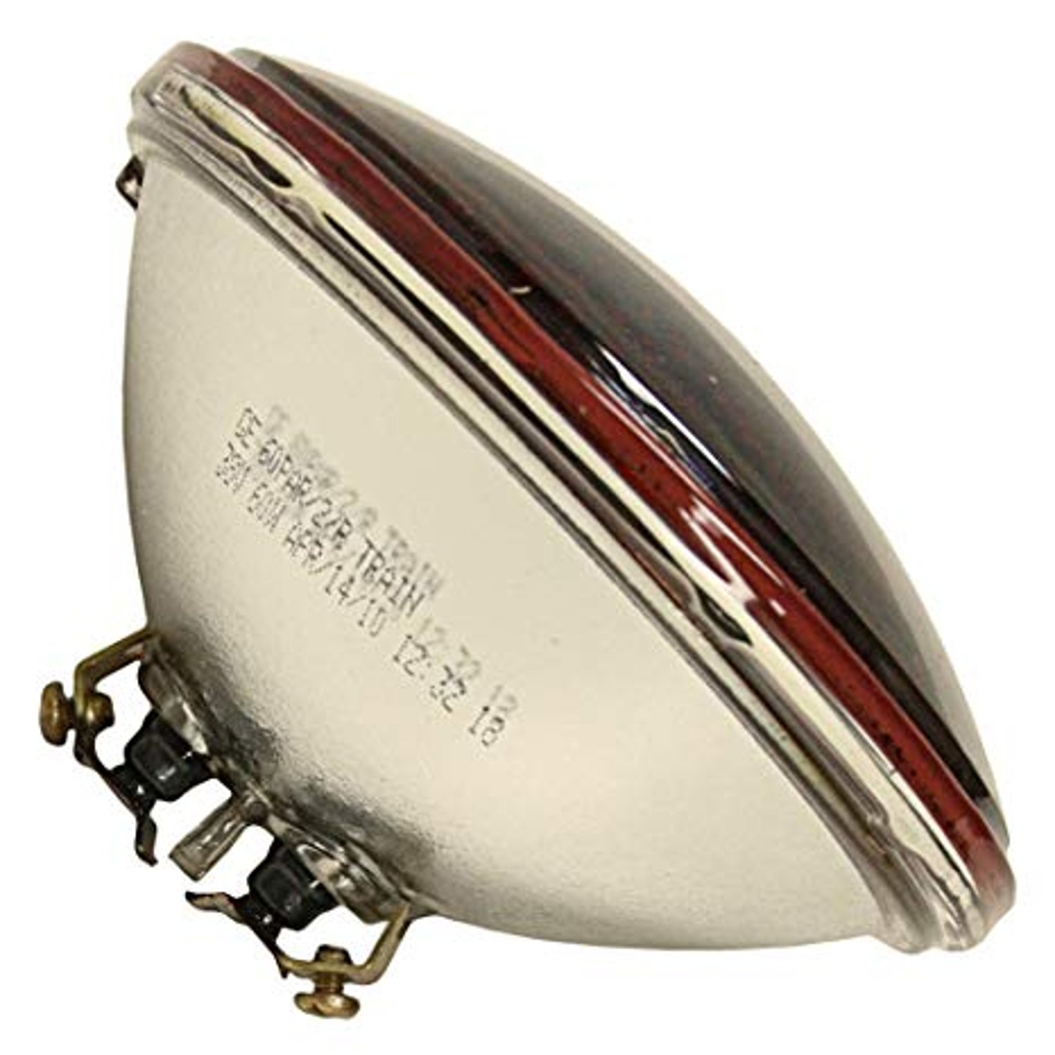 60PAR/2/R 38V 60W Sealed Beam Bulb Special Application Red - 60PAR/2/R - Norman Lamps