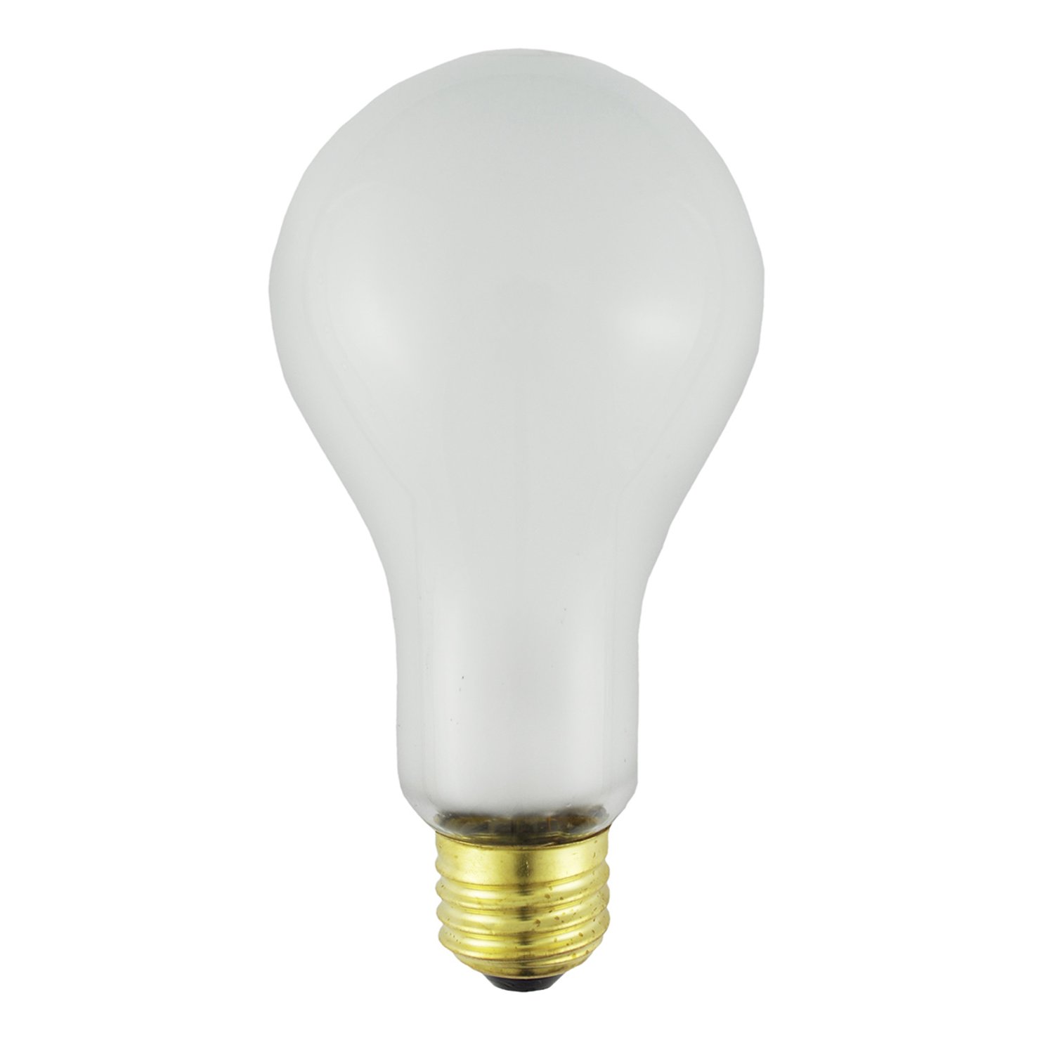 PFA-TS150A 130V 150W Frosted Glass A21 TUFF-COAT (TEFLON) High Temperature Shatter Containment - PFA-TS150A - Norman Lamps