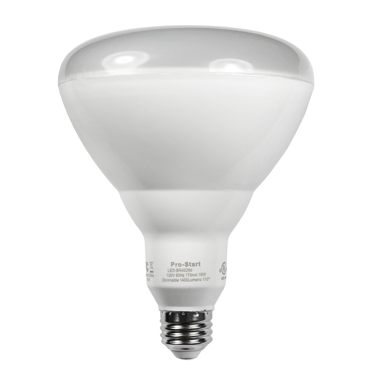 LED-BR40DIM-27K Warm-White 2700K - LED-BR40DIM-27K - Norman Lamps