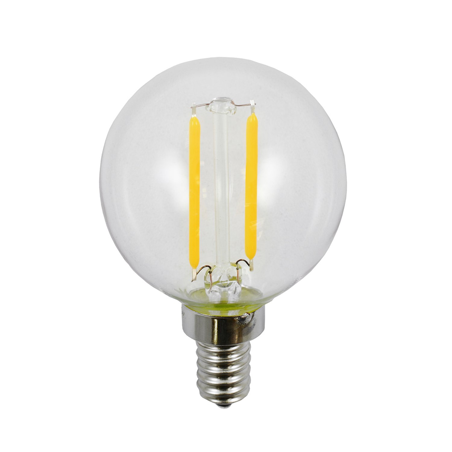 LED-FG16D-E12-2W Candelabra Screw Base E12 2700K Warm White - LED-FG16DE12-2W - Norman Lamps