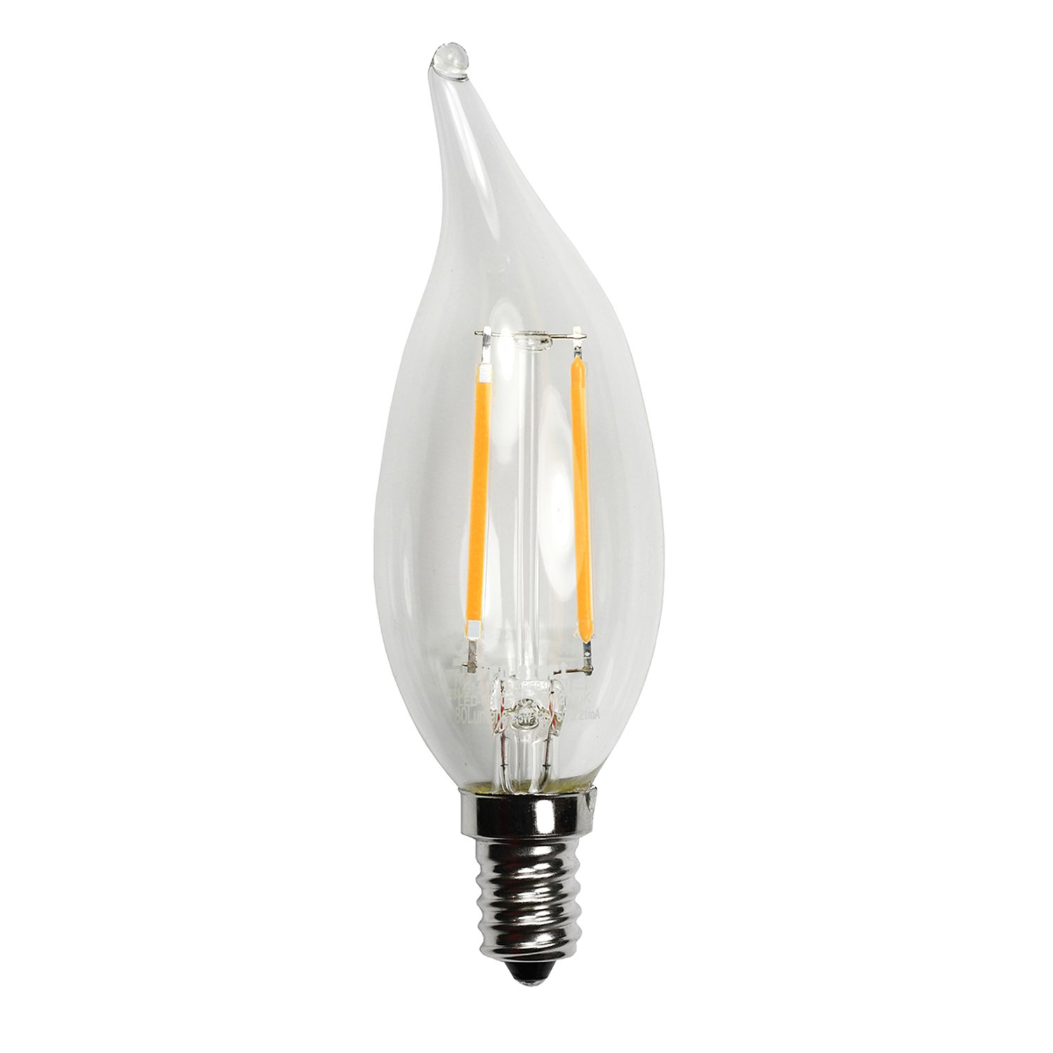 LED-FB10CFC-2.5 Flame-Tip 2700K - LED-FB10CFC-2.5 - Norman Lamps
