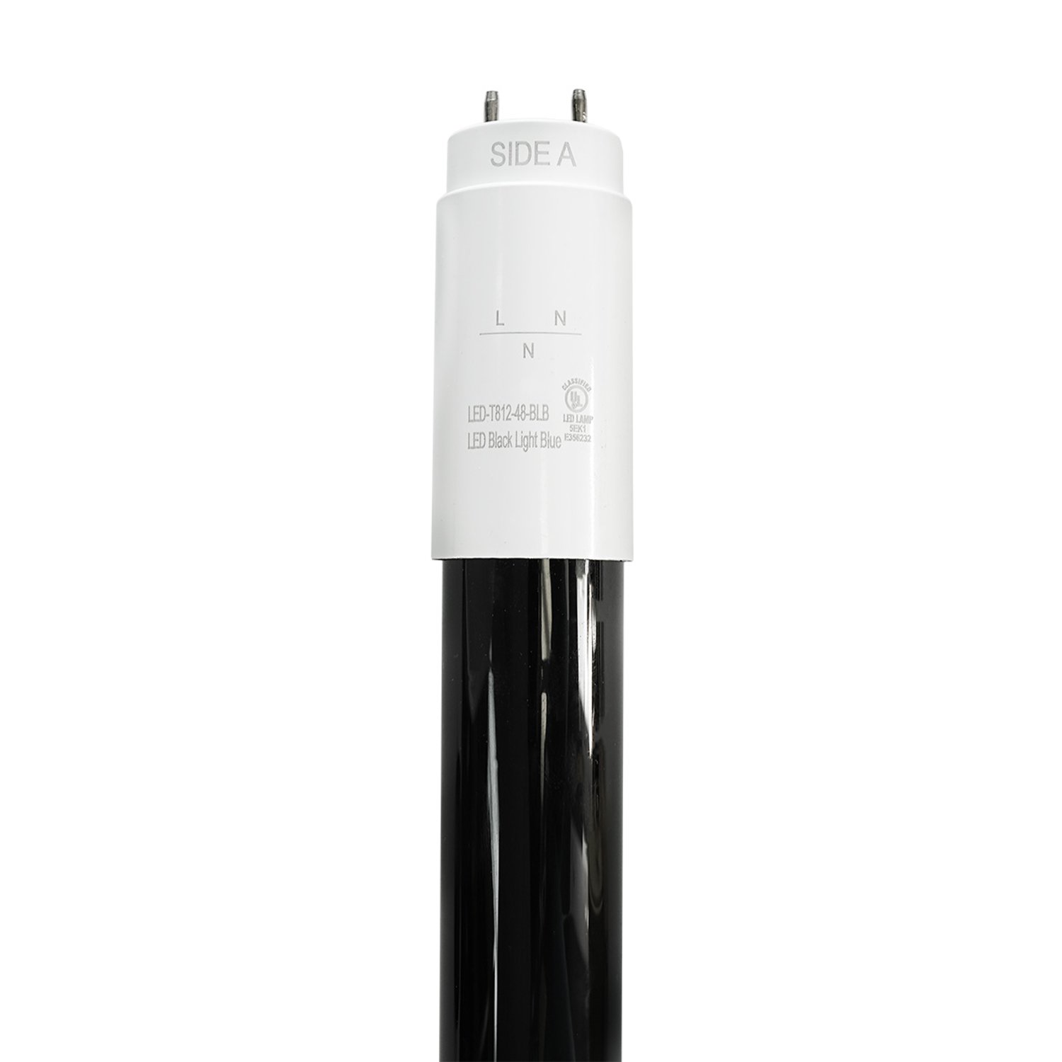 LED-T812-48-BLB Black light Blue - Type B - Operates Without Ballast - LED-T812-48-BLB - Norman Lamps