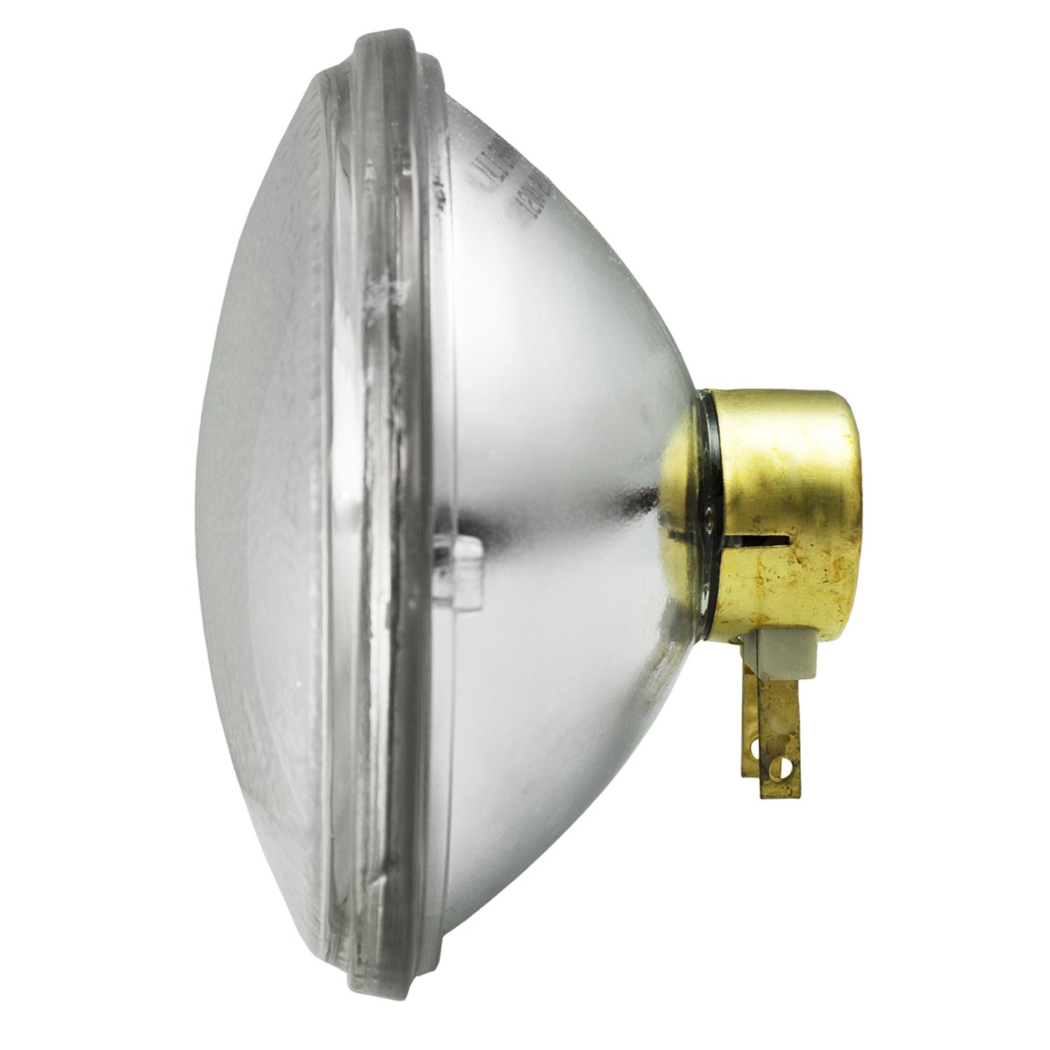 150PAR46/3NSP  150W 130V PAR46 Medium Side Prong Base Narrow Spot - 150PAR46/3NSP - Norman Lamps
