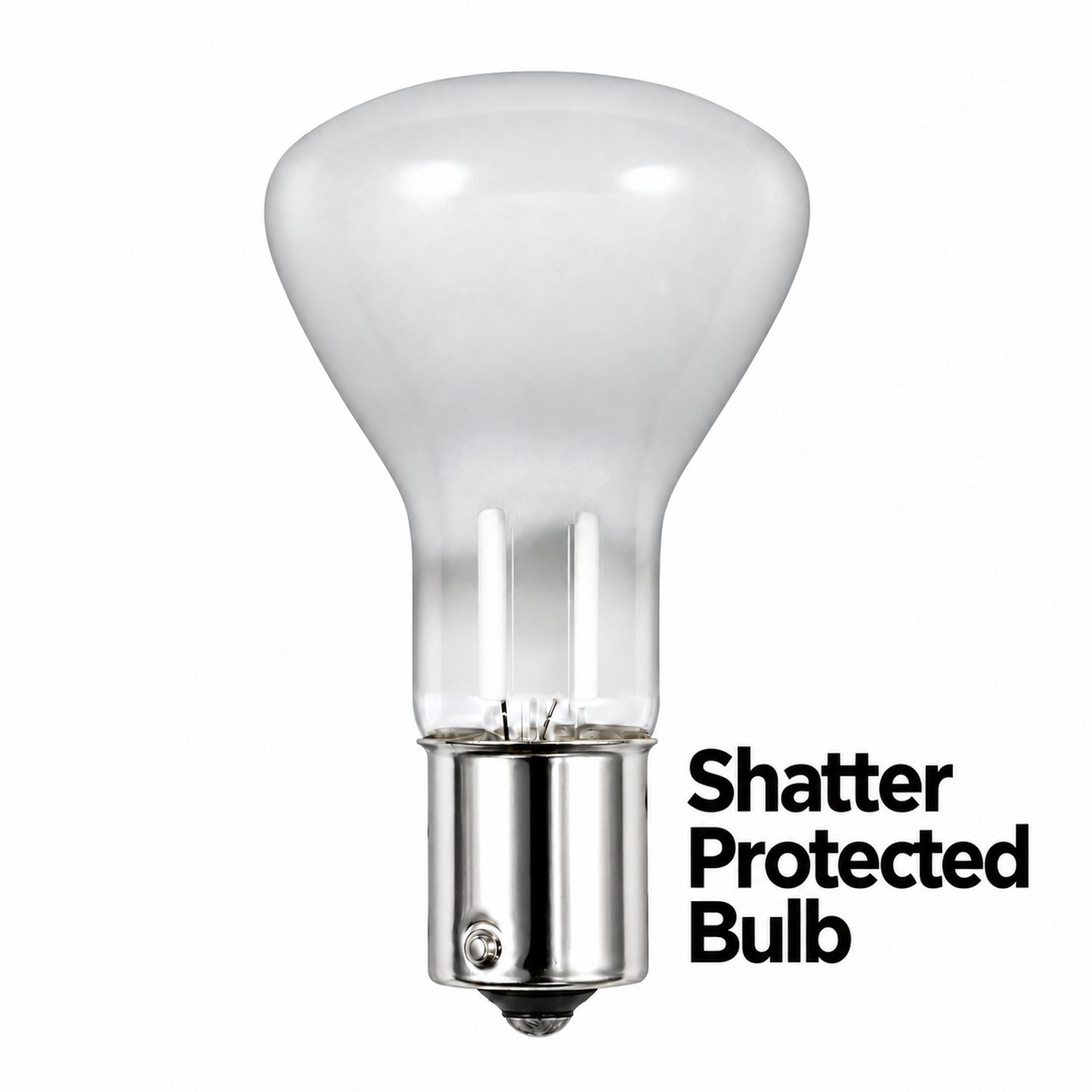 1383/TF Miniature Reflector Bulb (TF) TUFF-COAT Shatter Protection - Tuff-Coat-1383 - Norman Lamps