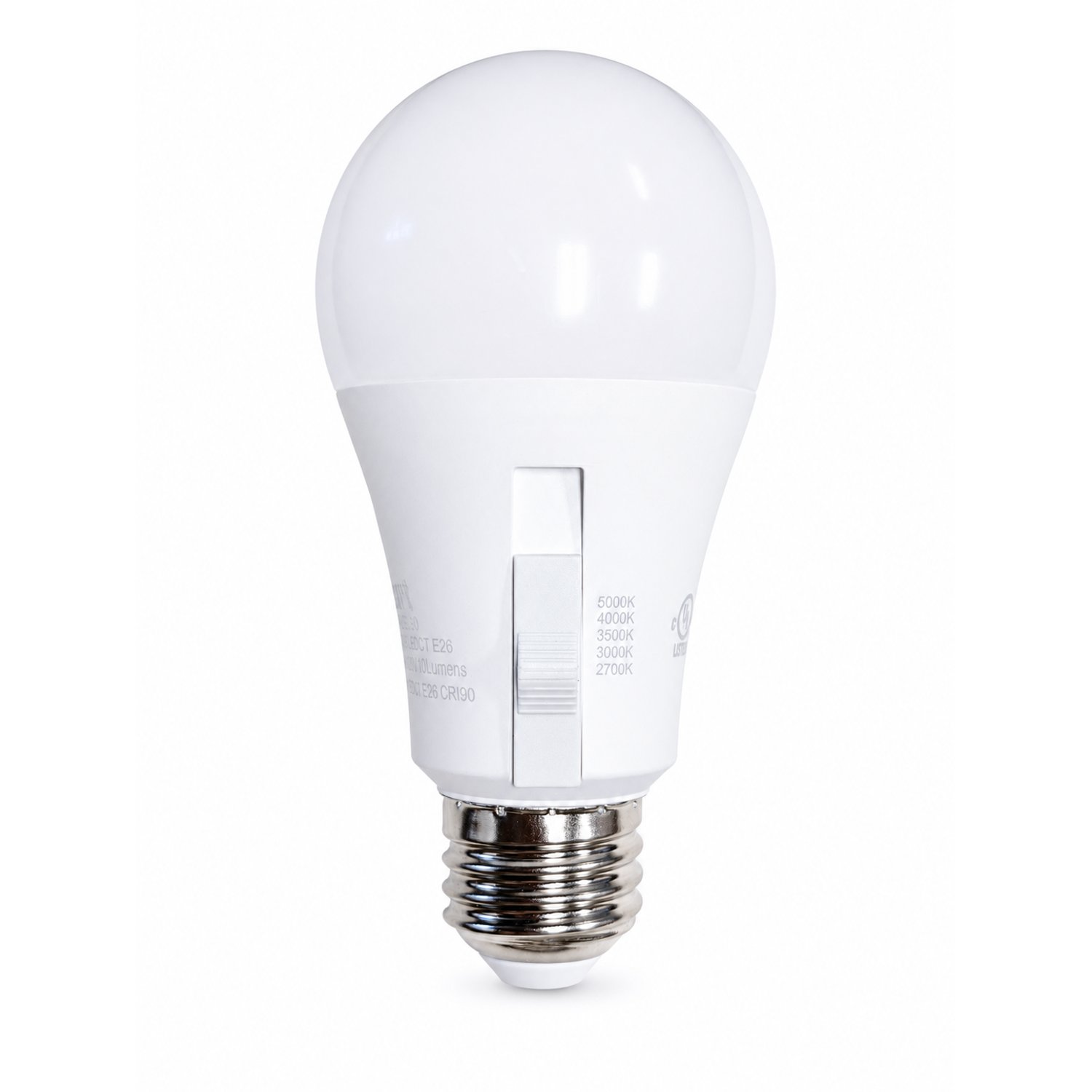 LED-A19-14W-S90 CCT Selectable x5 - 14W 1,600 Lumen - 100W equivalent - 90CRI -100 watt replacement - LED-A19-14W-S90 - Norman Lamps