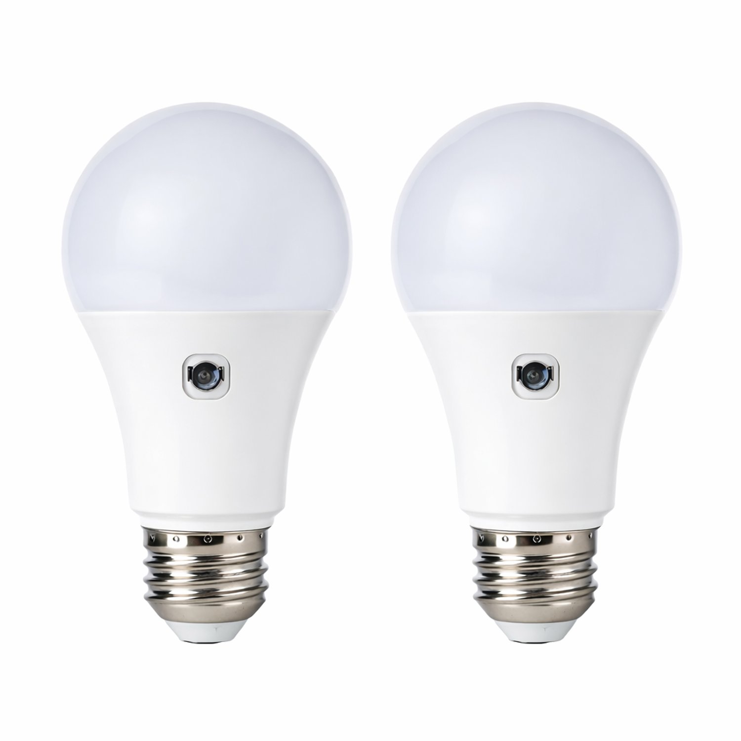 LED-A19DD9W-3K Dusk-to-Dawn 3000K 2 PACK - LED-A19DD9W-3K-2PK - Norman Lamps