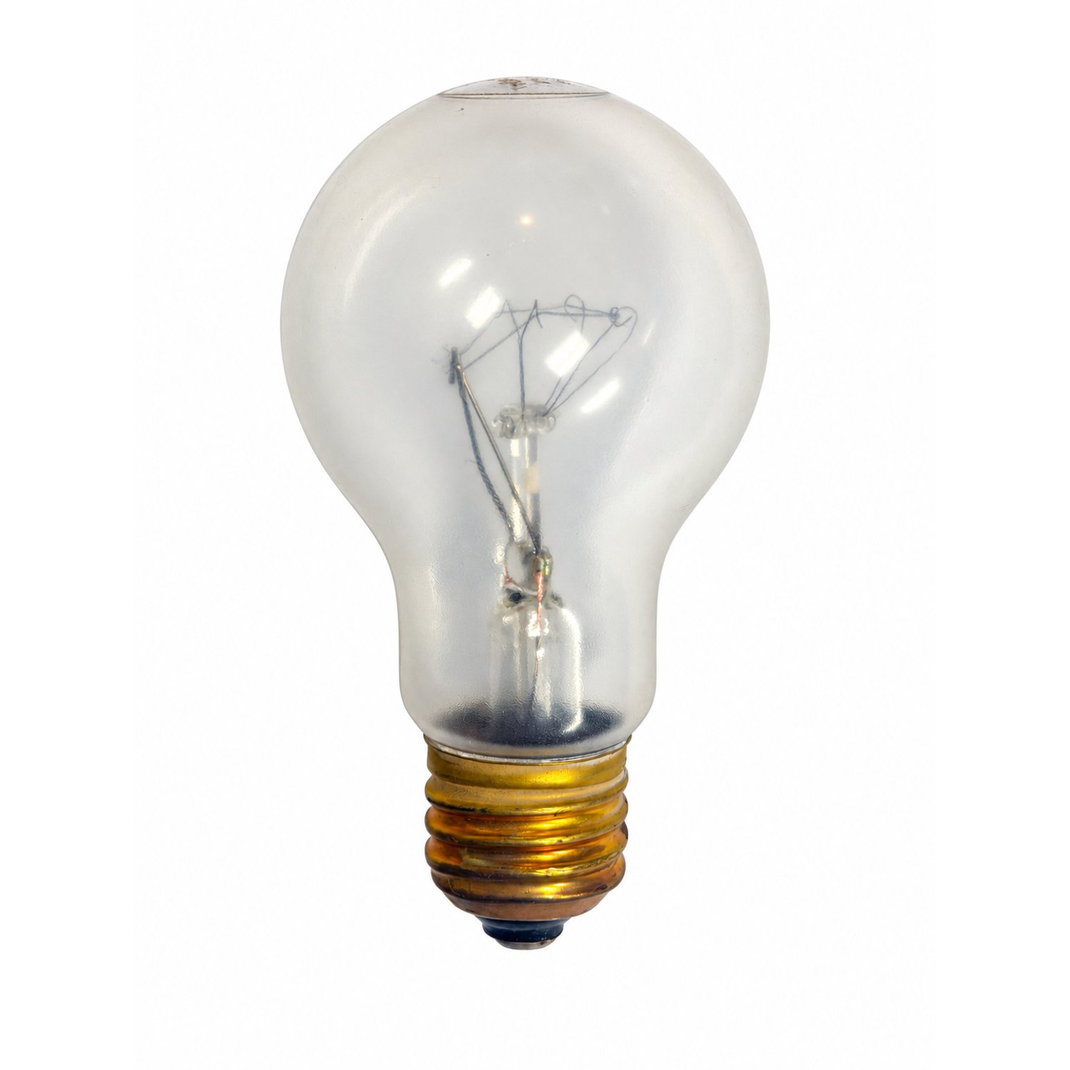 60W A19 230V Traffic signal - PFA safety coated -  PFA-TS60A19/230V Clear 8,000 Hours - 230 Volt - 60 Watt A19 Clear - PFA-TS60AHV - Norman Lamps
