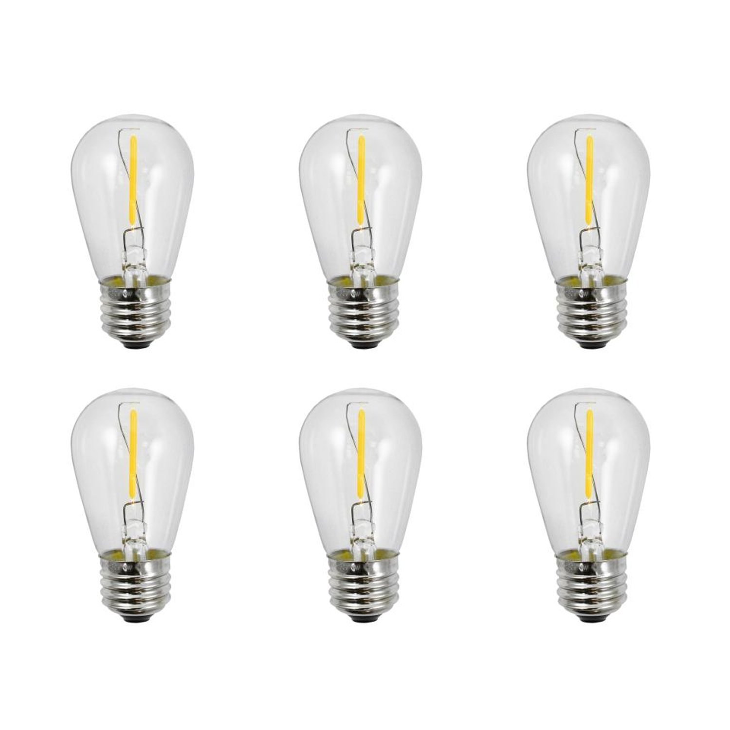 LED-FS14ND-1W (6 PACK) Warm-White 2700K 6PK - LED-FS14ND-1W-6PK - Norman Lamps