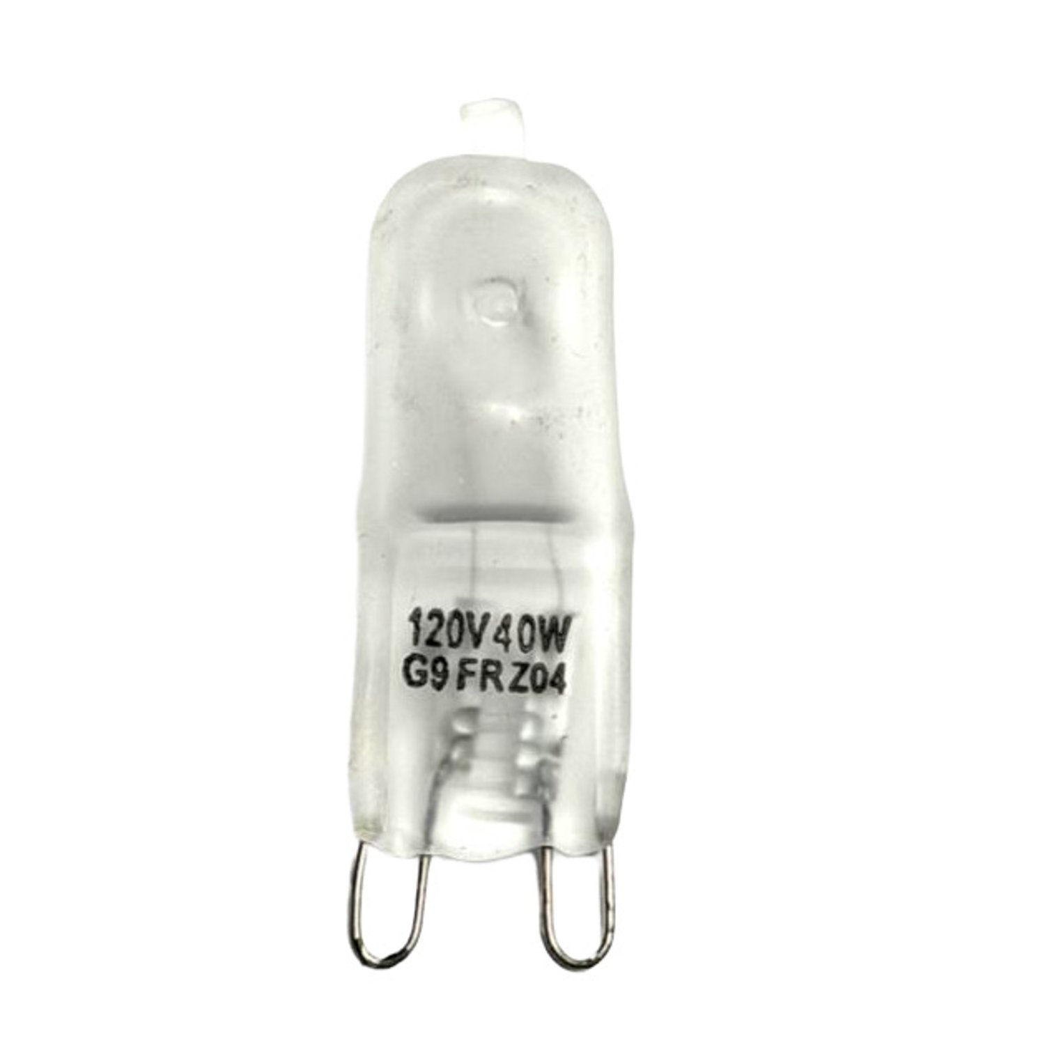 Q40G9-120V-FR Halogen Bulb 120V 40W G9 Base Frosted Glass - Q40G9-120V-FR - Norman Lamps