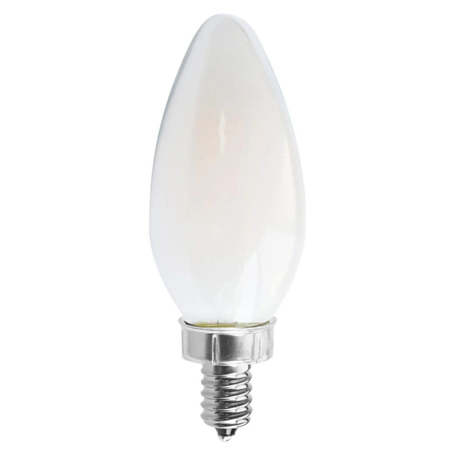 LED-FB10CTFD5.2 120V 5.2W 2700K E12 Soft White Glass - LED-FB10CTFD5.2 - Norman Lamps