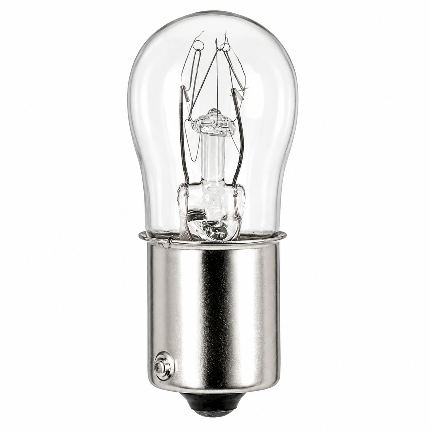 25S6-130V-SCB Miniature Bulb 130V 25W (BA15S) Single Contact Bayonet Base - 25S6-130V-SCB - Norman Lamps