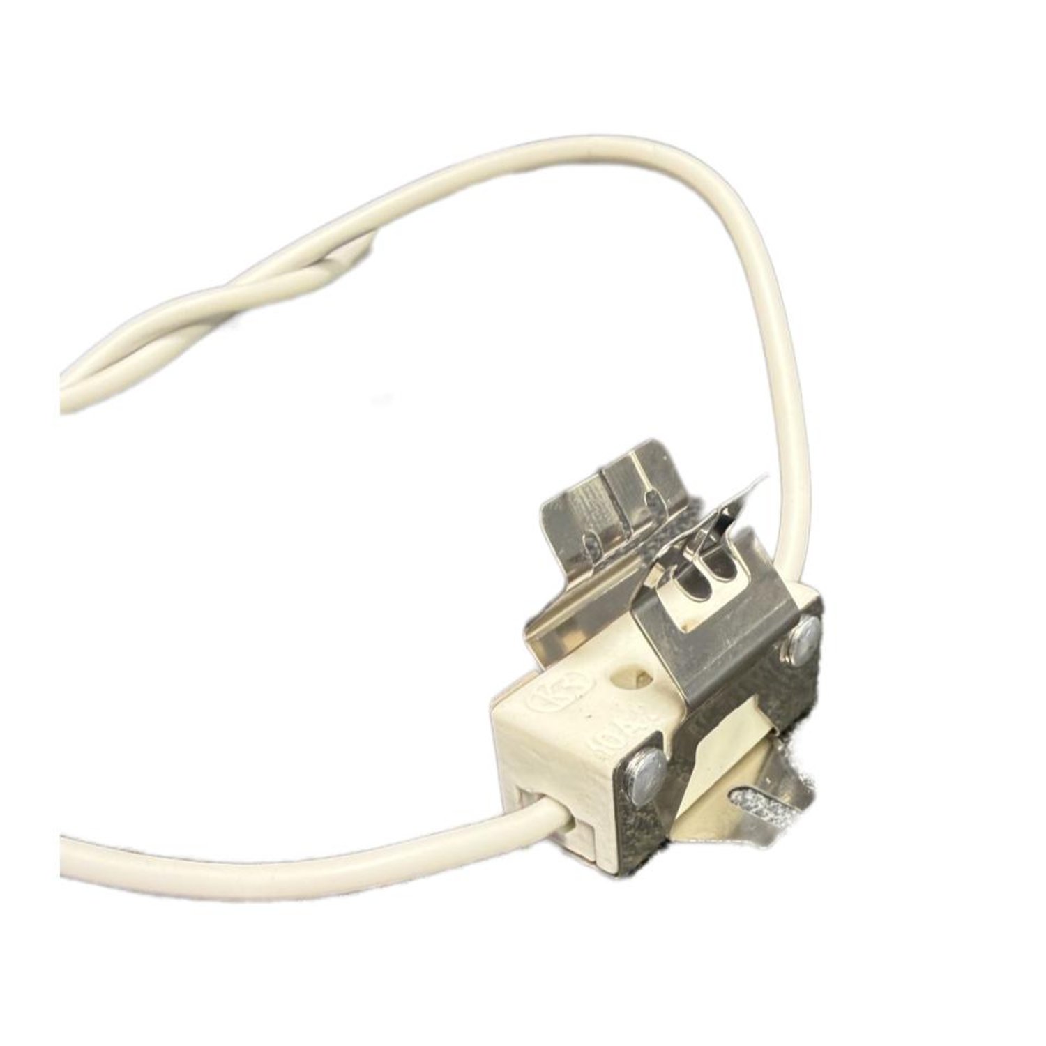 G9.5-SOCKET CERAMIC SOCKET W/ WIRE LEADS 10 - G9.5-SOCKET - Norman Lamps