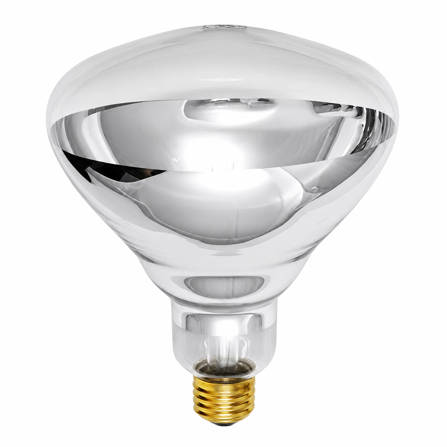250R40/1-230V Clear 230V 250W I.R. Heat Bulb Clear NSF Listed - 250R40/1-230V - Norman Lamps