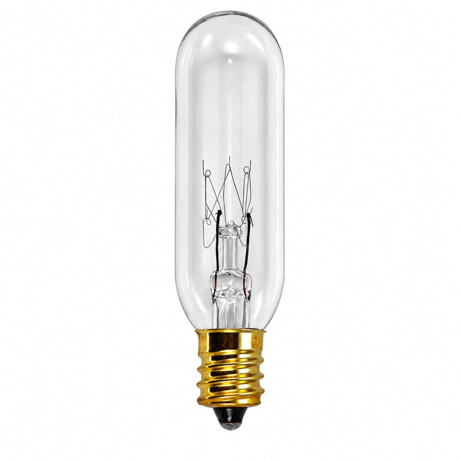 15T6-130V-CS Incandescent Bulb 130V 15W Long Life Filament - 15T6-130V-CS - Norman Lamps