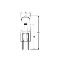 OSRAM-64611 Halogen 12V 50W GY6.35 - OSRAM-64611 - Norman Lamps