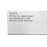 G22T5L 22-Watt Germicidal Tube G22T5L 22-Watt Germicidal Tube - G22T5L - Norman Lamps