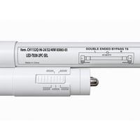 LED-T838-2PC-SEL Select 8 Type, 8 Foot LED Tube CCT Select & Power Selectable Selectable Base Type (Contacts): FA8 (Single Pin) R17d  (Recessed) T8 LED Tube 