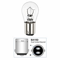 1080 Miniature Bulb 30V 27W BA15D Base - 1080 - Norman Lamps