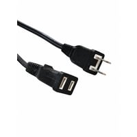 37.5 ft. E26 Medium Base String Light Cord Black Wire Flush Sockets Molded Stringer UL 120V E26/B/2518 37.5 ft. E26 Medium Base String Light Cord Black Wire Flush Sockets Molded Stringer UL 120V E26/B/2518 - E26/B/2518-S - Norman Lamps