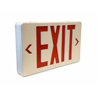 CXT-01-120R/G LED EXIT SIGN Selectable RED/GREEN - Double or Single Sided -120/277 Volt CXT-01-120R/G LED EXIT SIGN Selectable RED/GREEN - Double or Single Sided -120/277 Volt - CXT-01-120R/G - Norman Lamps