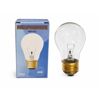 40A15/CL 6 PACK 130V Clear Appliance Bulb 40W - 40A15CL-6PK - Norman Lamps