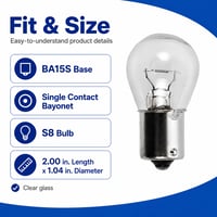 1156 Miniature Bulb 12.8V 24 Pack 1156 Miniature Bulb 12.8V 24 Pack - 1156-24pk - Norman Lamps
