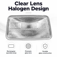 H4656 Halogen Sealed Beam Headlamp 165mm - SB-H4656 - Norman Lamps