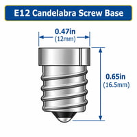 LED-SB3KE12-120V 3000K Warm White - LED-SB3KE12120V - Norman Lamps