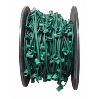 500 ft. E12 Candelabra Base String Light Cord Green Wire 12 in. Socket Spacing No End Plugs E12/G/50012 500 ft. E12 Candelabra Base String Light Cord Green Wire 12 in. Socket Spacing No End Plugs E12/G/50012 - E12/G/50012 - Norman Lamps