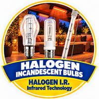 40 Watt IR Heat Lamp PFA-Q40CL/APL IR Heat Appliance Bulb Clear  PFA Shatter Protected - 120V 40W TUFF-COAT - Replaces 60BT15 and Q75CL types - PFA-Q40CL/APL - Norman Lamps