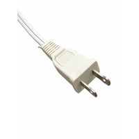 104 ft. E26 Medium Base String Light Cord White Wire Molded Stringer and Sockets UL 120V E26/W/5024 - E26/W/5024 - Norman Lamps