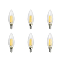 LED-FB10CTC4W3K (6 PACK) Warm-White 3000K, Chandelier Decorative - 380 Lumens 6PACK LED-FB10CTC4W3K (6 PACK) Warm-White 3000K, Chandelier Decorative - 380 Lumens 6PACK - LED-FB10CTC4W3K-6PK - Norman Lamps