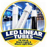 LED 48 Inch Black Light Blue LED Tube 4 Foot - LED-T812-48-BLB Black light Blue - Type B - Operates Without Ballast LED 48 Inch Black Light Blue LED Tube 4 Foot - LED-T812-48-BLB Black light Blue - Type B - Operates Without Ballast - LED-T812-48-BLB - Norman Lamps