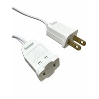 50 ft. C9 E17 Intermediate Base String Light Cord White Wire 12 in. Socket Spacing E17/W/5012 - Christmas Holiday String - E17/W/5012 - Norman Lamps