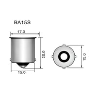 2233 Miniature Bulb 28V - 2233 - Norman Lamps