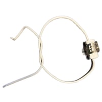 G9.5-SOCKET CERAMIC SOCKET W/ WIRE LEADS 10 - G9.5-SOCKET - Norman Lamps