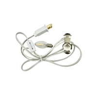 E12-C7-PC-2PACK - 2 Pack Power Cord Assembly - 6 feet long - Switch and LED C7 bulb included - 2,700k E12-C7-PC-2PACK - 2 Pack Power Cord Assembly - 6 feet long - Switch and LED C7 bulb included - 2,700k - E12-C7-PC-2PACK - Norman Lamps
