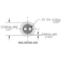 LED-S11DC-75V-3 Replaces S11 15-30Watt 75V BA15D Base - 3000K - 30S11-75V-DC-LED LED-S11DC-75V-3 Replaces S11 15-30Watt 75V BA15D Base - 3000K - 30S11-75V-DC-LED - LED-S11DC-75V-3 - Norman Lamps