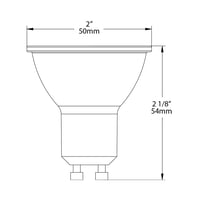 LED-6GU10D90SEL Select CCT 3K, 4K, 5K 90CRI - LED-6GU10D90SEL - Norman Lamps