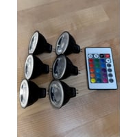 LED-5MR16-RGB3K-6PK with Remote - RGB, Change Colors with Remote 6 Pack LED-5MR16-RGB3K-6PK with Remote - RGB, Change Colors with Remote 6 Pack - LED-5MR16-RGB3K-6PK-1R - Norman Lamps