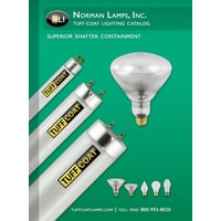 1383/TF Miniature Reflector Bulb  with Shatter Protective Coating - Tuff-Coat-1383 - Norman Lamps