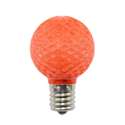 LEDG40E17-AMBER Christmas LED Bulb LEDG40E17-AMBER Christmas LED Bulb - Norman Lamps