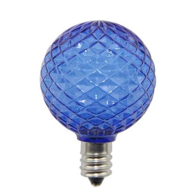 LEDG40E12-Blue Christmas LED Bulb E12 - Norman Lamps