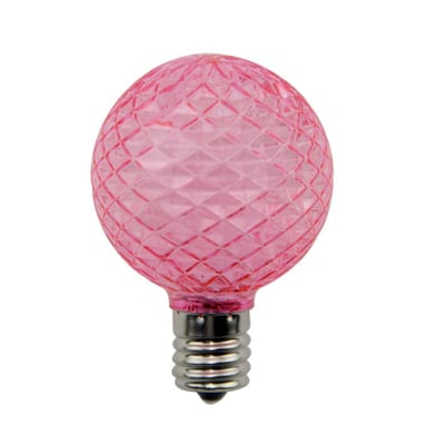 LEDG50E17-PINK Christmas LED Bulb - Norman Lamps