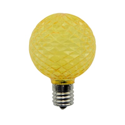 LEDG50E17-YELLOW Christmas LED Bulb - Norman Lamps