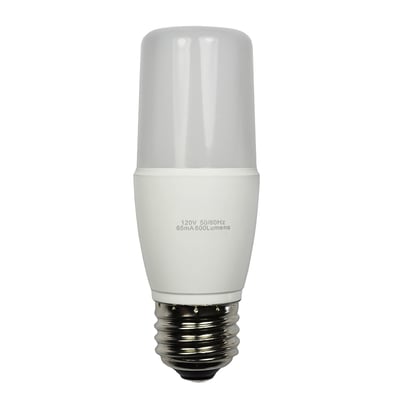 LED-T10E26-8W-4K Cool White T10 Frosted High Lumen Output 4000K