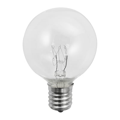 7G16.5N-130V-INT 130V 7W Clear Glass E17 Intermediate Screw Base